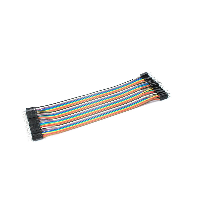 40 Pin Male to Male Jumper Wire Ribbon Cable 20cm
