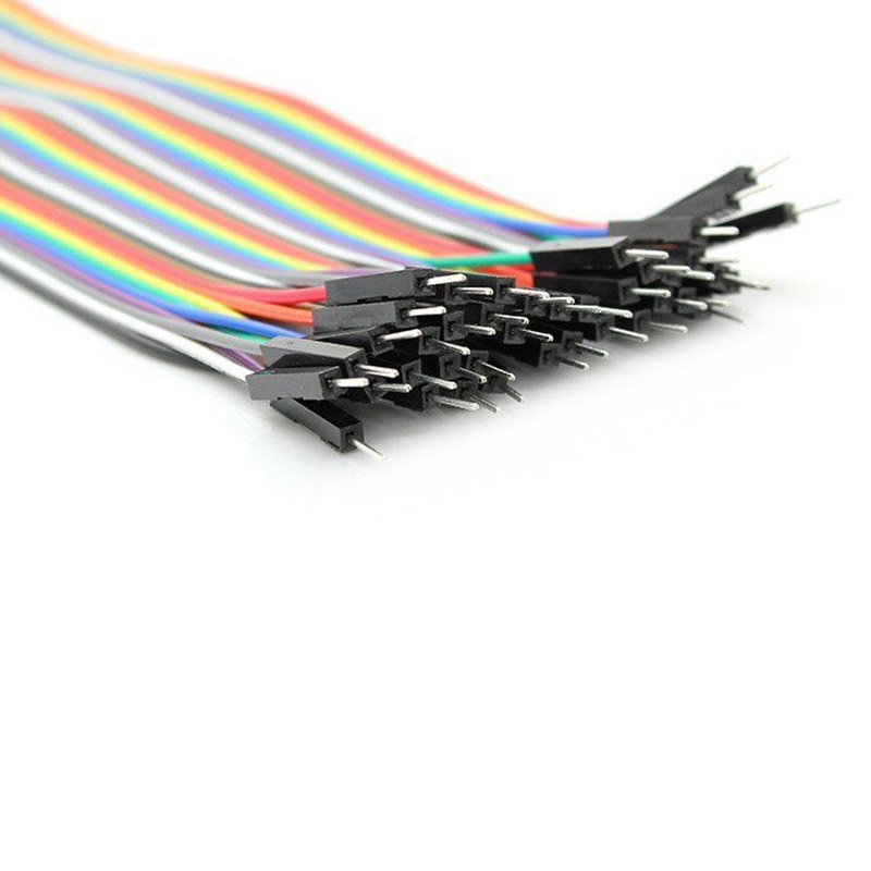 40 Pin Male to Male Jumper Wire Ribbon Cable 20cm