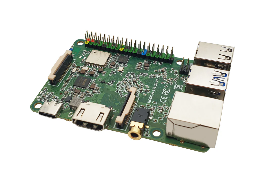 ROCK 4 Model B+ - Board only (2,4/5GHz WLAN Bluetooth 5.0)