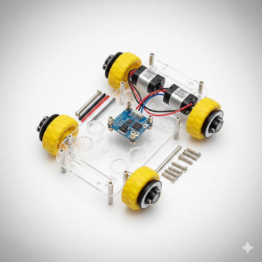 Smart car chassis ( band encoder)
