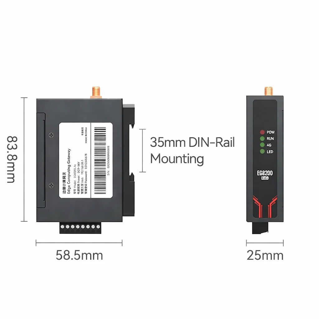 EG8200Lite Industrial IoT Edge Gateway – Cost-Effective Edge Computing Device