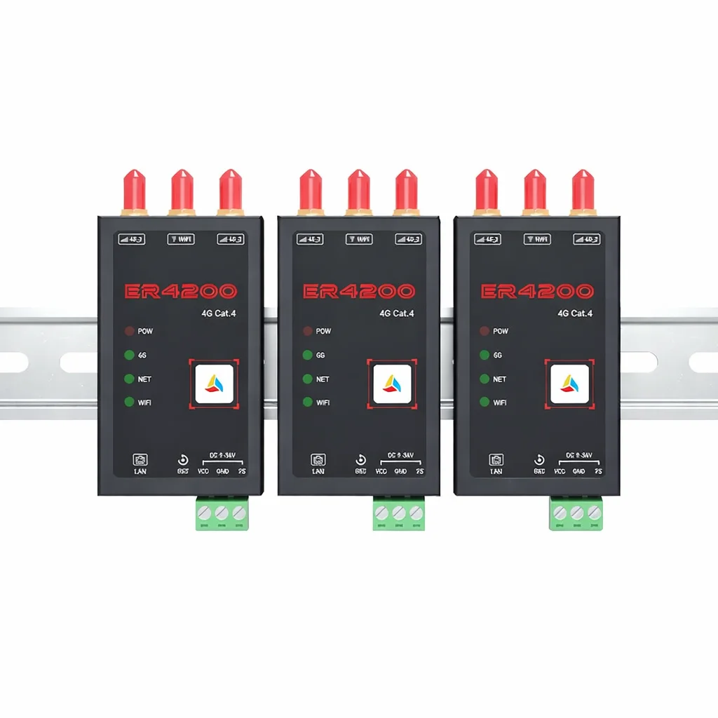 ER4200 4G Cat.4 WiFi6 Industrial Router – High-Speed Industrial IoT Router