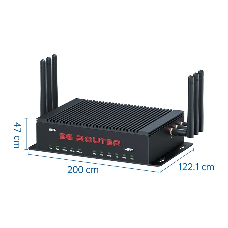 ER5000 5G WiFi6 Industrial Router – High Speed Industrial IoT & Edge Networking Router