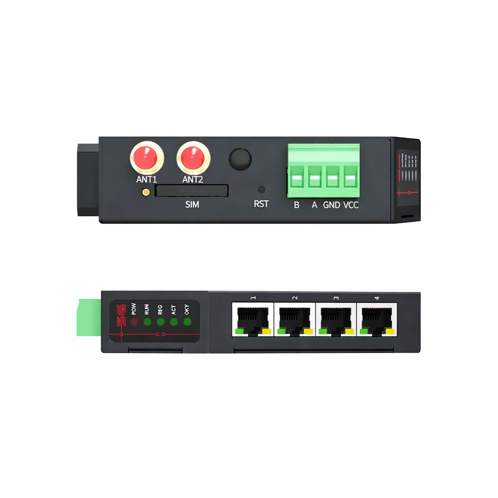 ER5200 5G RedCap DTU Industrial Router for Industrial IoT & Remote Monitoring