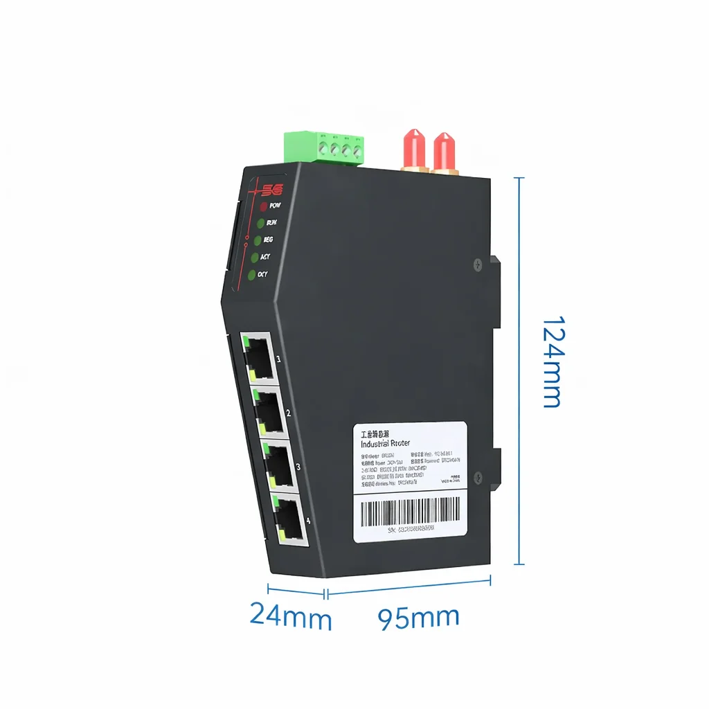 ER5200 5G RedCap DTU Industrial Router for Industrial IoT & Remote Monitoring