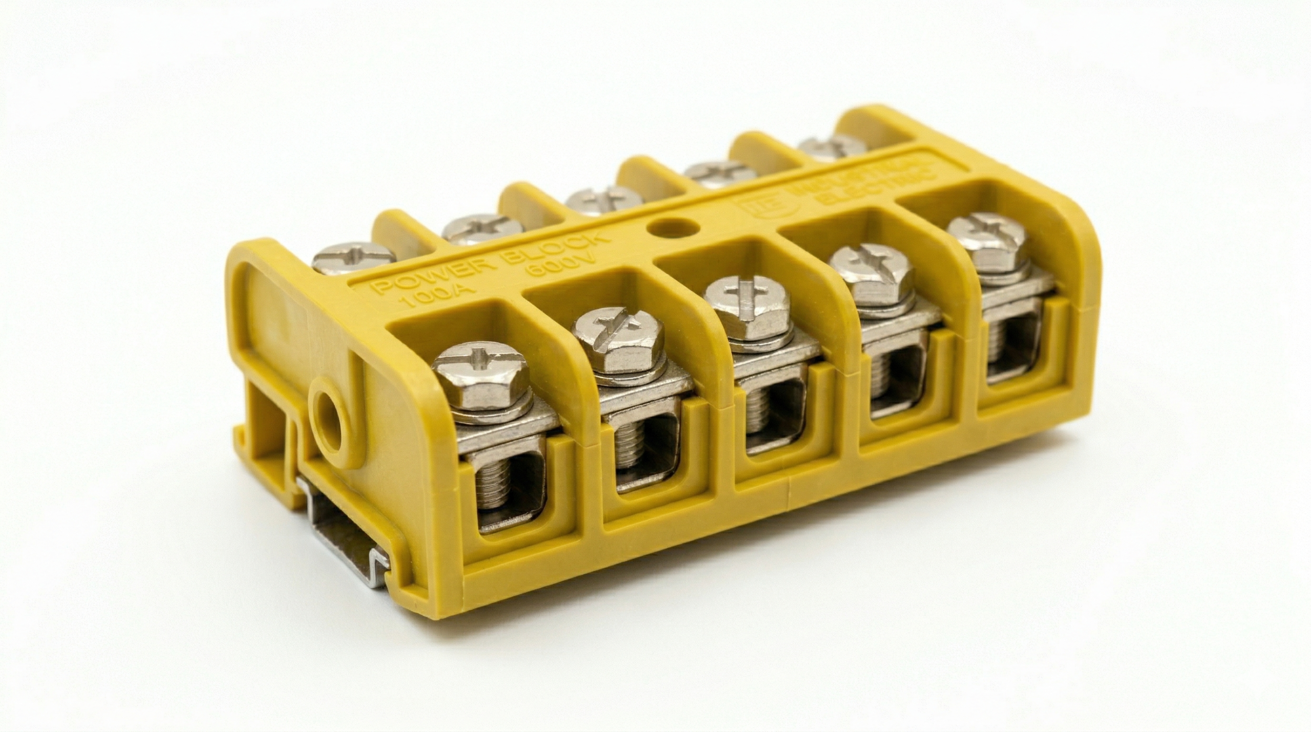100A TERMINAL-Yellow -  Material Insulator: ABS Body: Brass Surface: Nickel plated Ratedvoltage/current 30Vac-60Vdc/Max.100A