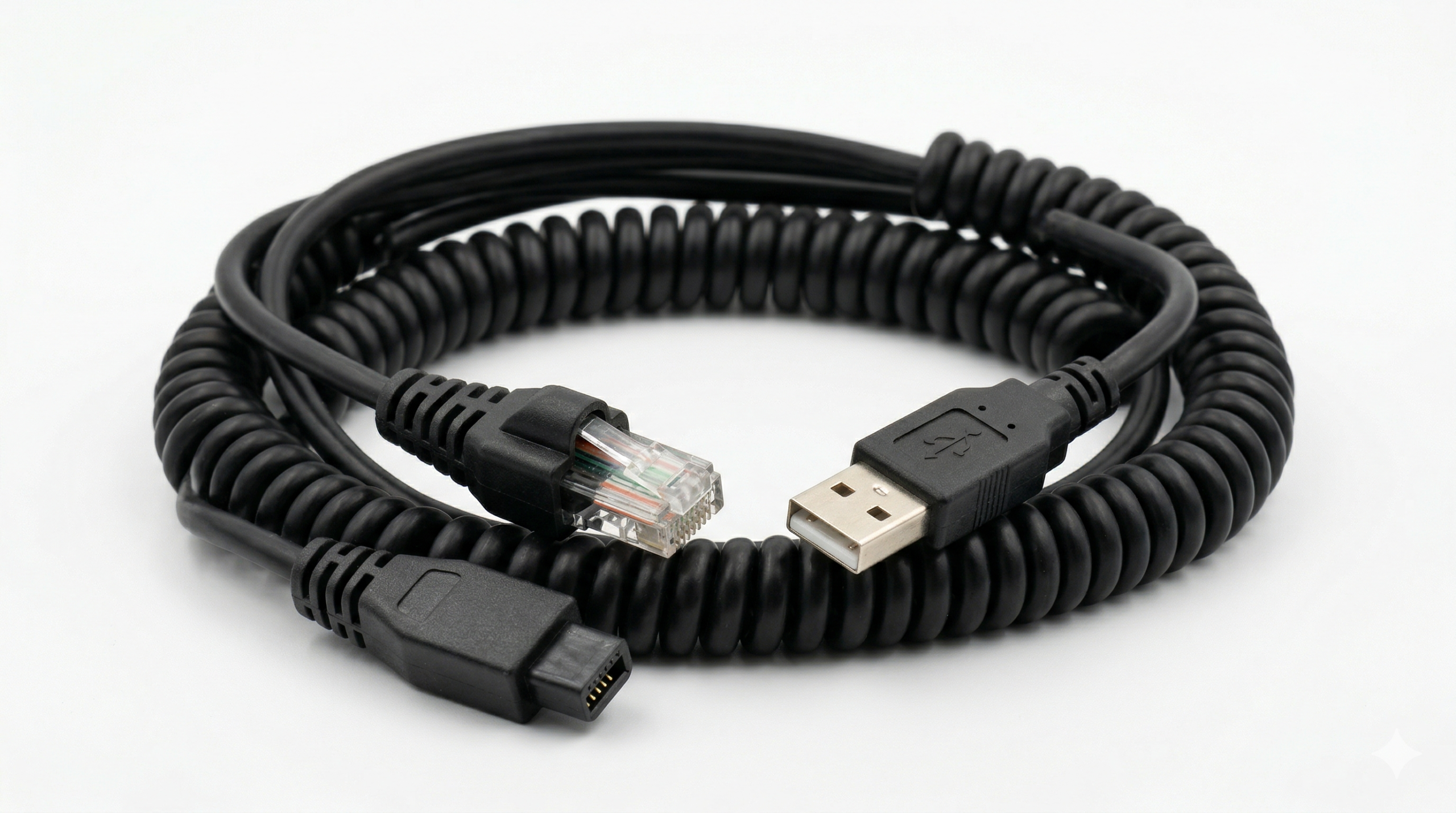 1030U2L - Scanner Cable for 1200HR11 HR22 Barcode Scanner USB Cable