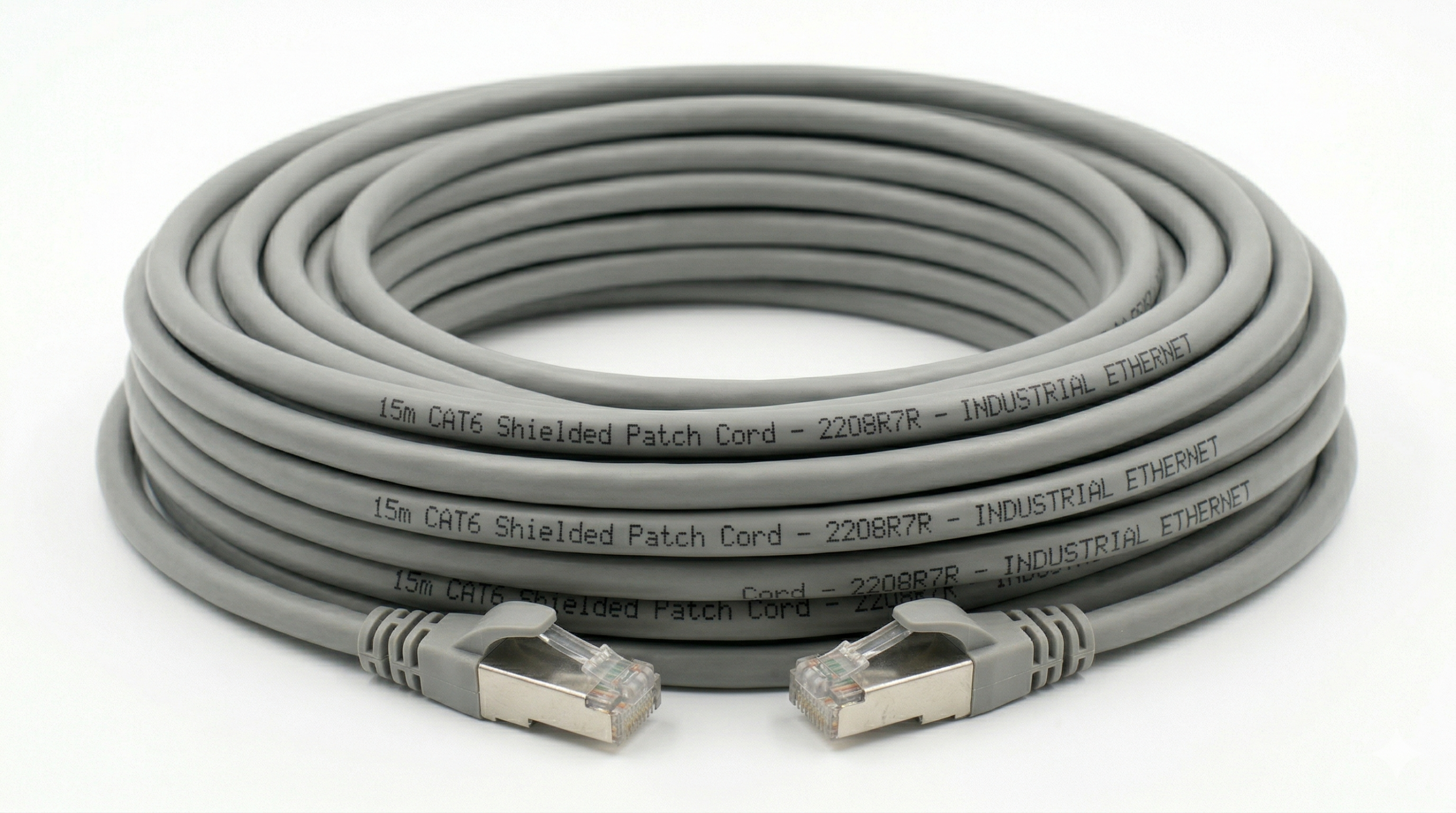 32103002211 1CAT-6 A 15 Mtr Patch-Chord cable shielded (Application Drag chain/Energy Chain)